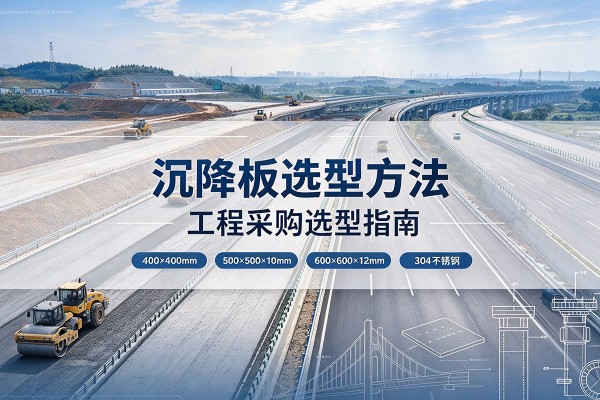 萨嘎沉降板选择方法