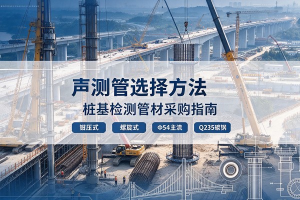 萨嘎声测管选型标准