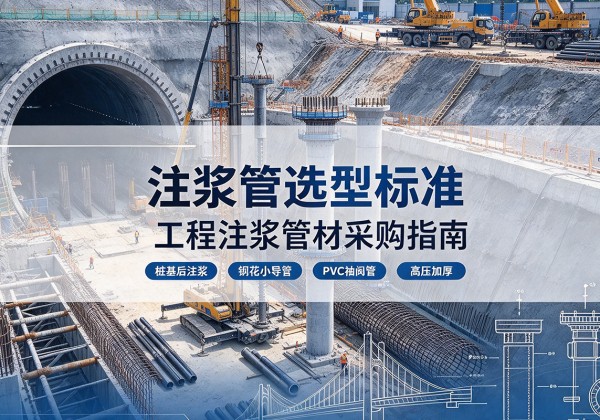 萨嘎注浆管选型标准